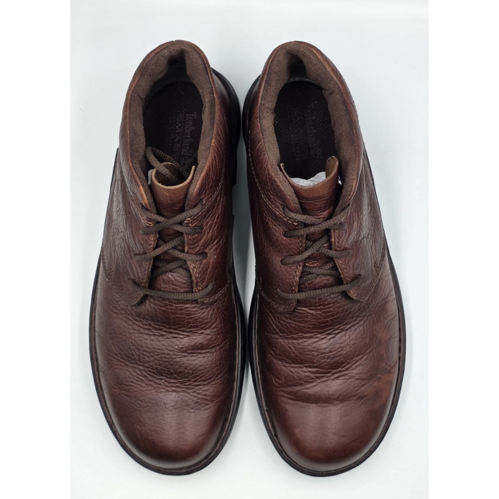 Timberland 68571 Men's 10.5M Brown Leather Chukka Boots Casual Shoes - Picture 9 of 14